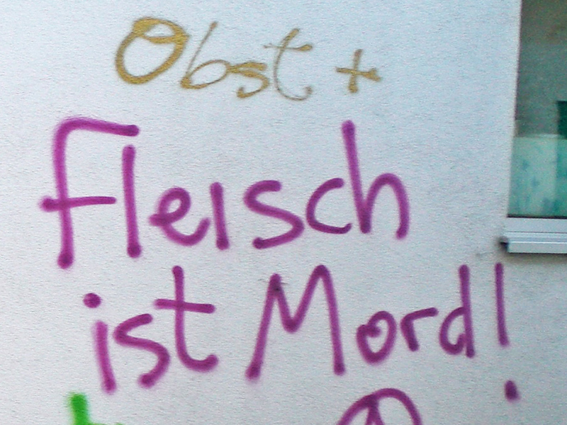 Obst + Fleisch ist Mord quer